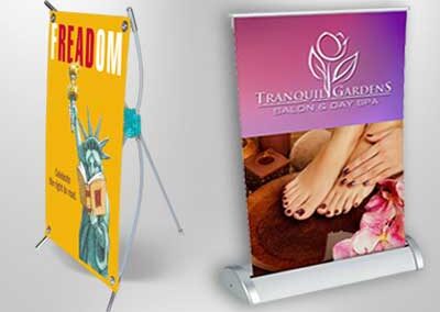 Mini Banner Stands